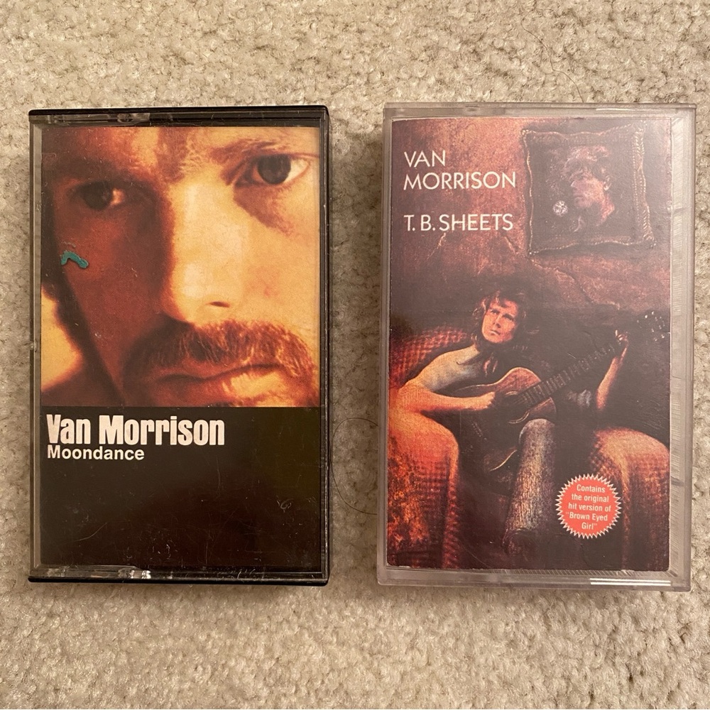 70s l Van Morrison l 2 Cassette Tapes